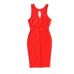Red CutOut Bodycon Dress